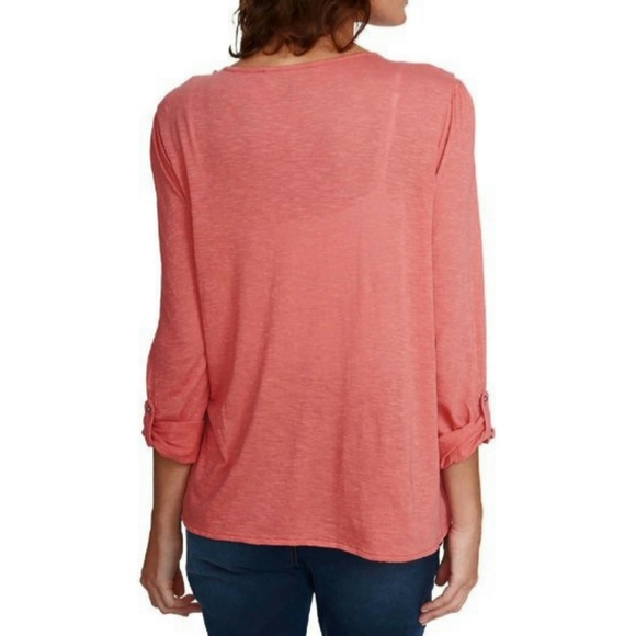 Gloria Vanderbilt Gauzy Zuri Shirt - Picture 3 of 14